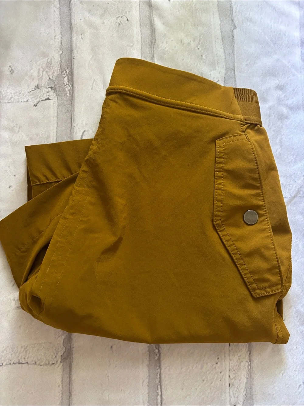 Women's Mustard Yellow Utility Skort